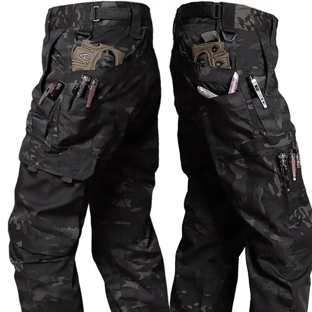 Tactical Pants Men Waterproof Waterproof pants men Combat Trousers Outdoor Multi-pocket Wear-resistant Cargo Pant - CP