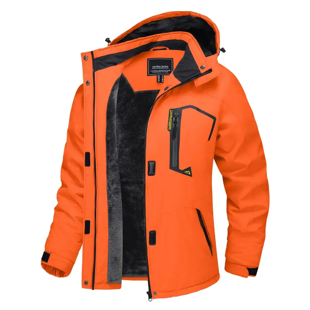 TACVASEN Women Winter Fashion Ski Snowboard Jacket Thermal Fleece Waterproof Fish Casual Work Rain Jacket Coat