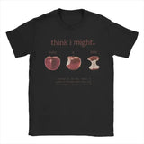 Women’s ’Take A Bite’ Graphic T-Shirt - Trendy Short Sleeve Round Neck Summer Fashion Tee - BJ4162-black / L