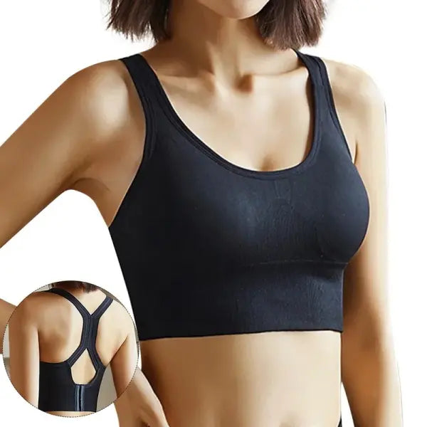 Tank Top Women Gym Women Corset Sports Bra Push Up Crop Top Fitness bra Hollow Breathable Sexy Running Athletic