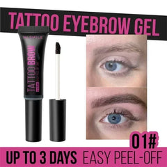 Tearing Eyebrow Gel Tint – Waterproof Semi-Permanent Tattoo Cream - Himpall