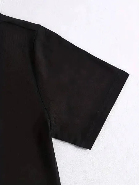 Teddy Bear T-Shirt Streetwear Soft 2-Piece Set for Juniors - Himpall