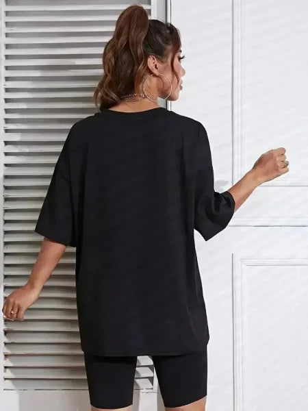 Teddy Bear T-Shirt Streetwear Soft 2-Piece Set for Juniors - Himpall