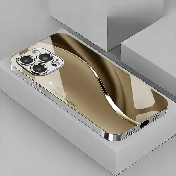 Tempered glass gradient electroplated phone case for iPhone - 3 / iPhone 11 Pro Max