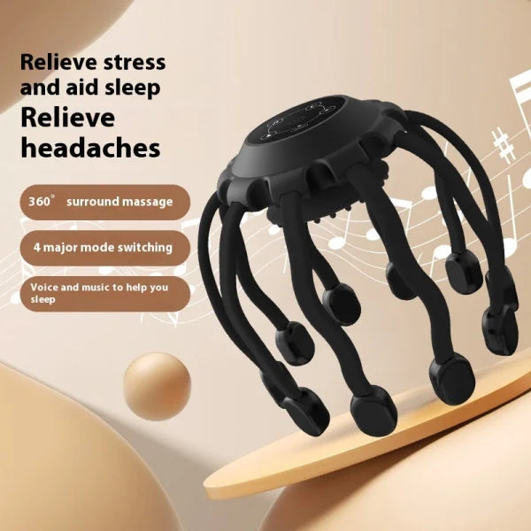Ten Claw Fish Head Massager Intelligent Bluetooth - Himpall