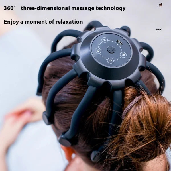 Ten Claw Fish Head Massager Intelligent Bluetooth - Himpall
