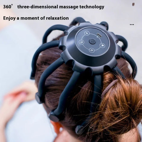 Ten Claw Fish Head Massager Intelligent Bluetooth - Himpall