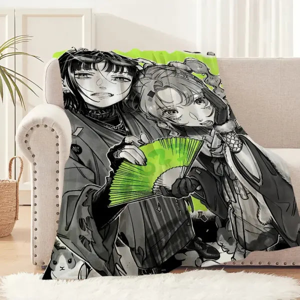 The Guy She Was Interested In Wasnt a Guy at All Blanket Soft Comfortable Nap Plush Suitable Room Office Bedroom Home