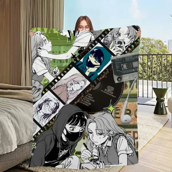 The Guy She Was Interested In Wasnt a Guy at All Blanket Soft Comfortable Nap Plush Suitable Room Office Bedroom Home