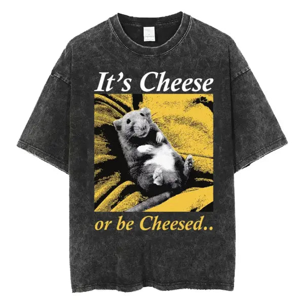 The Horrors Are Never Ending Yet I Remain Silly T-shirt Funny Japanese Style Frog Retro Washed T Shirt Men’s Oversized