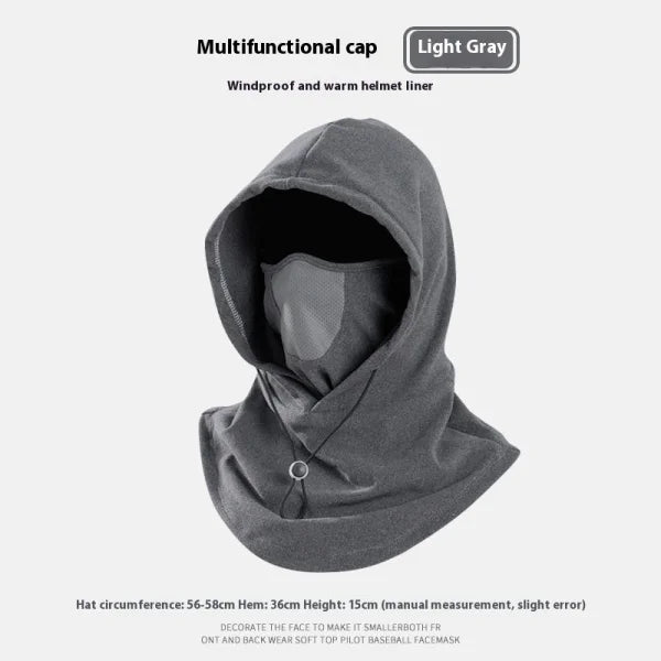 Thermal Fleece Scarf and Ski Face Mask for Windproof Winter Protection - Himpall