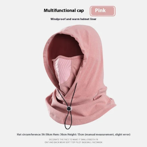 Thermal Fleece Scarf and Ski Face Mask for Windproof Winter Protection - Himpall