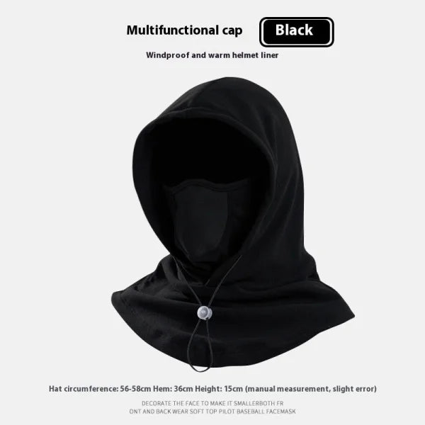 Thermal Fleece Scarf and Ski Face Mask for Windproof Winter Protection - Himpall