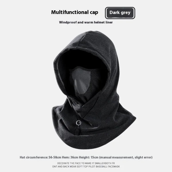 Thermal Fleece Scarf and Ski Face Mask for Windproof Winter Protection - Himpall