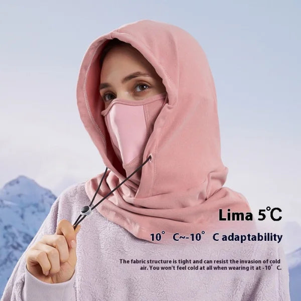 Thermal Fleece Scarf and Ski Face Mask for Windproof Winter Protection - Himpall