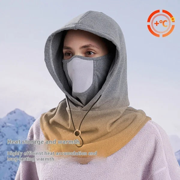 Thermal Fleece Scarf and Ski Face Mask for Windproof Winter Protection - Himpall