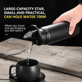 Thermal Insulation Metal Water Bottle Portable Direct Drinking Gym Cup