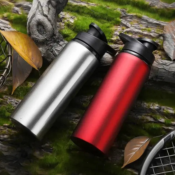 Thermal Insulation Metal Water Bottle Portable Direct Drinking Gym Cup