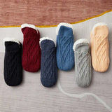 Thick Acrylic Model Number Slipper Socks for Men (Polyester) Low Tube Thickness