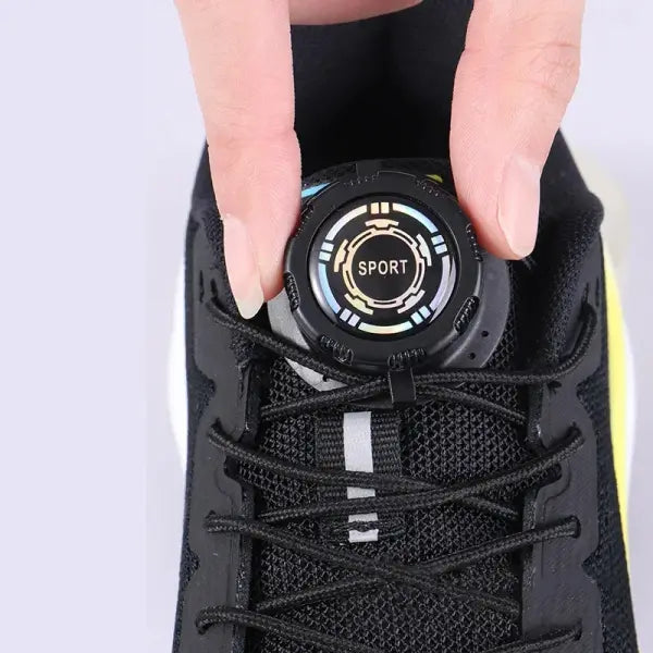 Thick Rope Swivel Buckle Shoelaces new upgrade Automatic Laces Without ties Sneakers Shoelace Shoe Accessories