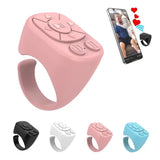 Tiktok Scrolling Ring Tiktok Remote Control Is Suitable for Iphone iPad Bluetooth Page Turning Ring Roller Both Camera