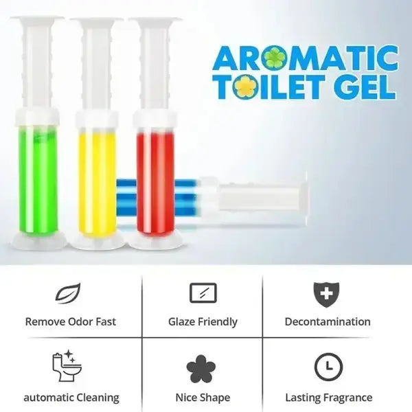 Aromatherapy Toilet Cleaner Gel Stick Tablet and Deodorizing Air Freshener