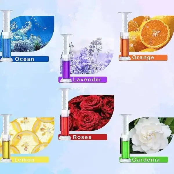Aromatherapy Toilet Cleaner Gel Stick Tablet and Deodorizing Air Freshener