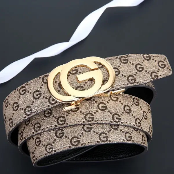 Top genuine leather and cowhide material men’s belt fashion casual luxury brand men’s belt jeans versatile design belt