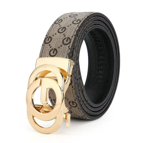 Top genuine leather and cowhide material men’s belt fashion casual luxury brand men’s belt jeans versatile design belt