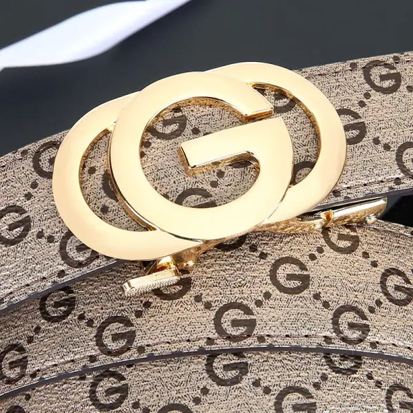 Top genuine leather and cowhide material men’s belt fashion casual luxury brand men’s belt jeans versatile design belt