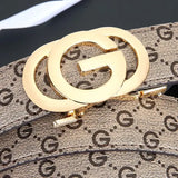 Top genuine leather and cowhide material men’s belt fashion casual luxury brand men’s belt jeans versatile design belt