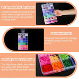 Clear Jewelry Storage Box – Transparent Plastic Organizer Case for Earrings Beads & Small Accessories