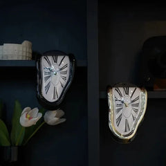 Melting Clock for Table & Wall - Surreal Art Decor - Himpall