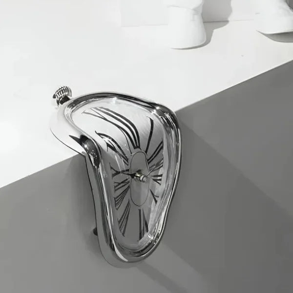 Melting Clock for Table & Wall - Surreal Art Decor - Himpall