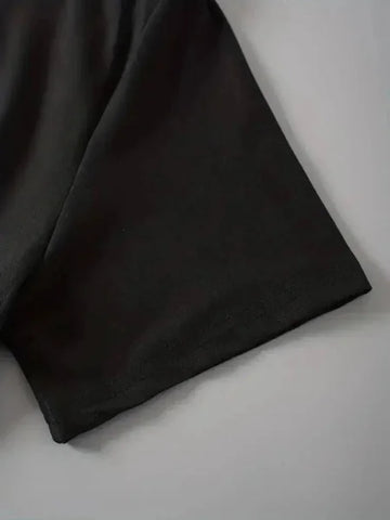 Y2K Style - Trendy O Neck Short Sleeve T-Shirt for Women