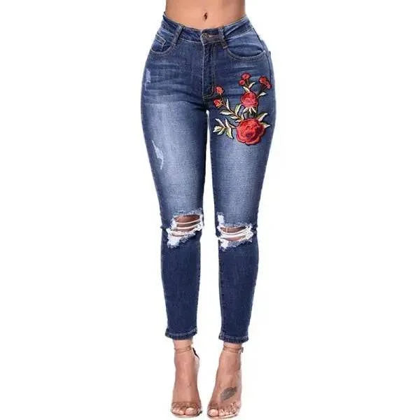 Ripped Jeans For Women Women Jeans Denim Jeans - 3XL / 10