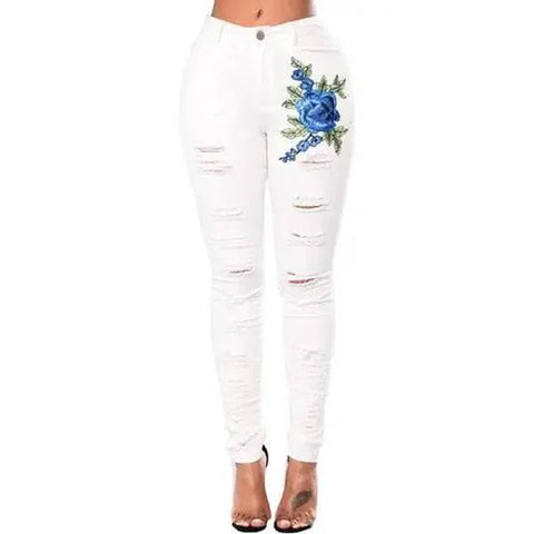 Ripped Jeans For Women Women Jeans Denim Jeans - 3XL / 3