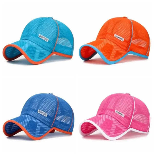 Trucker Cap – Adjustable Breathable Baseball Snapback Hat for Youth