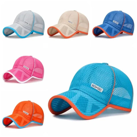 Trucker Cap – Adjustable Breathable Baseball Snapback Hat for Youth