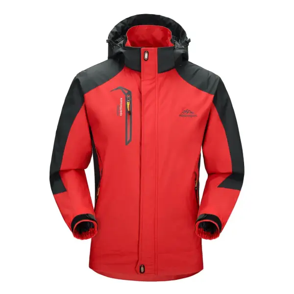 TRVLWEGO Camping Hiking Jacket Men Autumn Outdoor Sports Coats Climbing Trekking Windbreaker Travel Waterproof Jackets