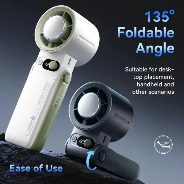 Turbo Fan Handheld Plastic 199 Speed Foldable Outdoor Cooling