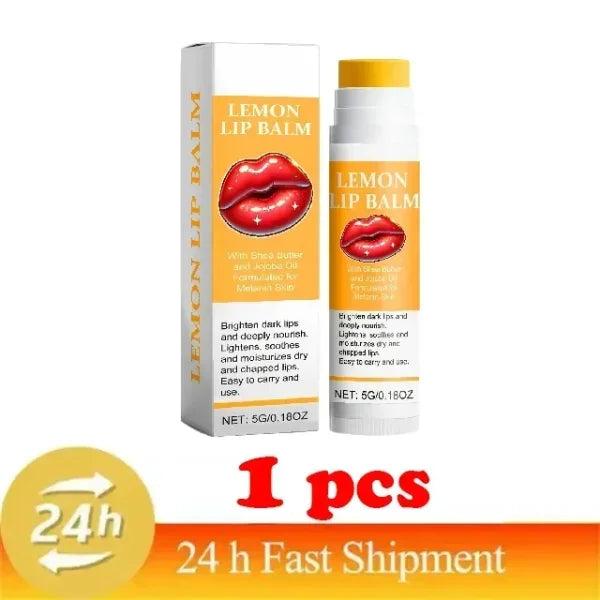 Turmeric Lip Balm for Restoring Pink Color and Reducing Dark Lips - Himpall