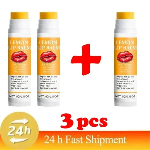 Turmeric Lip Balm for Restoring Pink Color and Reducing Dark Lips - Himpall