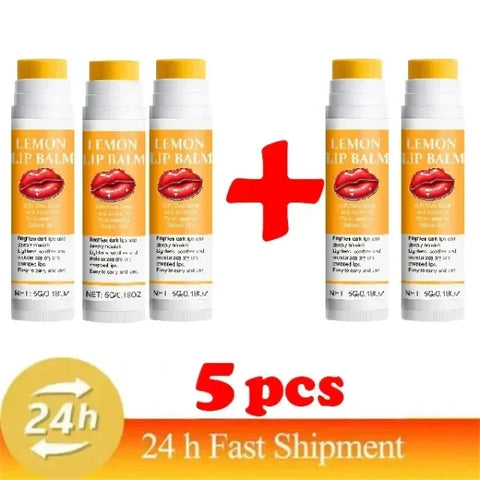 Turmeric Lip Balm for Restoring Pink Color and Reducing Dark Lips - Himpall