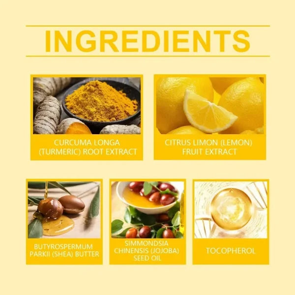Turmeric Lip Balm for Restoring Pink Color and Reducing Dark Lips - Himpall