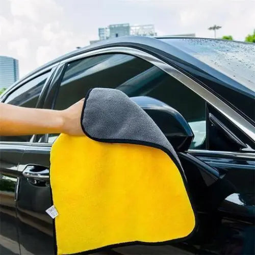 Two-color Couble-sided Car Dual-use Cleaning Car Wash Towel - 2pc 30x30
