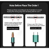 HiFi Bass Stereo Wired Earbuds with HD Mic for Enhanced Audio