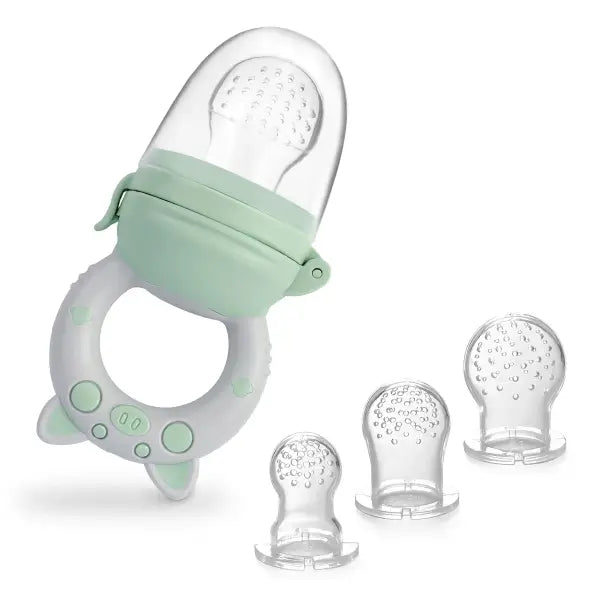 Silicone Fruit and Vegetable Feeder Food Grade Teething Pacifier Set - AAN0002-C-1set