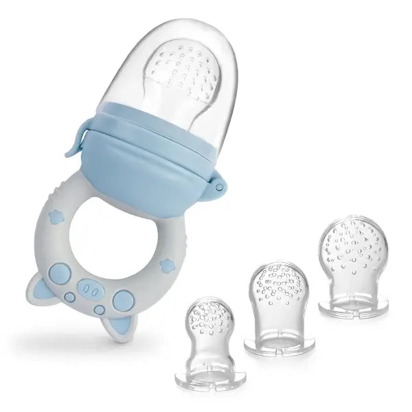 Silicone Fruit and Vegetable Feeder Food Grade Teething Pacifier Set - AAN0002-B-1set