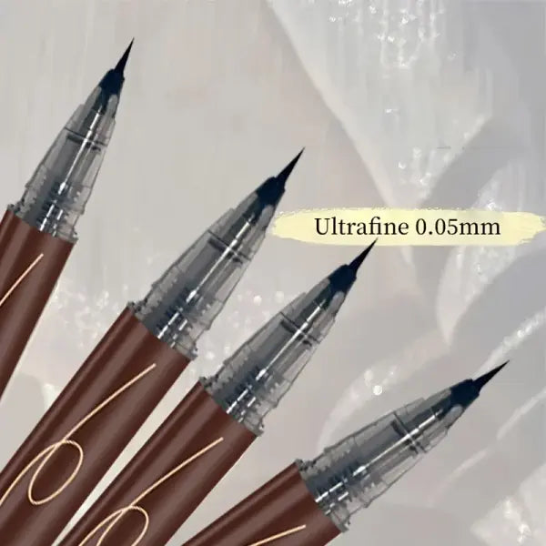 Ultra-fine ultra-fine eyebrow pencil waterproof professional sweat-proof liquid eyeliner Eyebrow dual-purpose durable